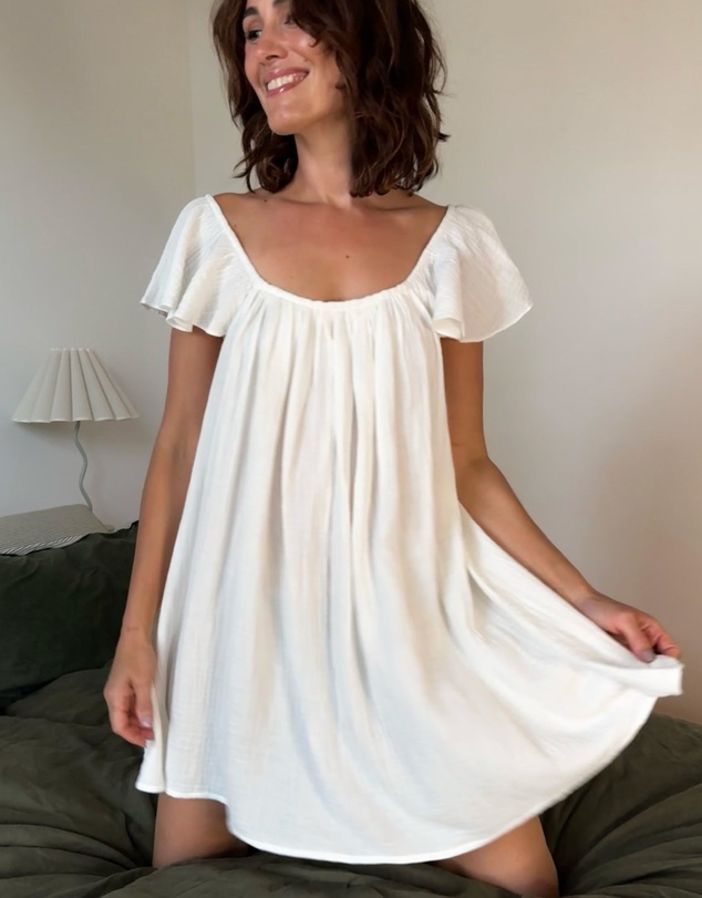 UNE PIECE - Ethereal Frill Nightie
