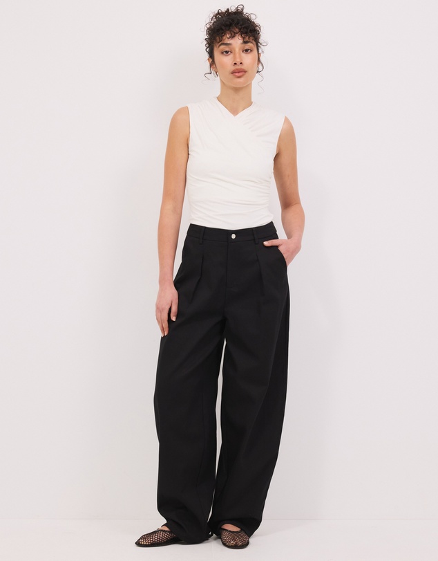 Calli - Lexi Wrap V-Neck Top