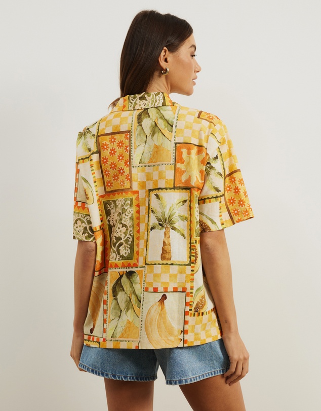 Atmos&Here - Paradise Linen Blend Shirt