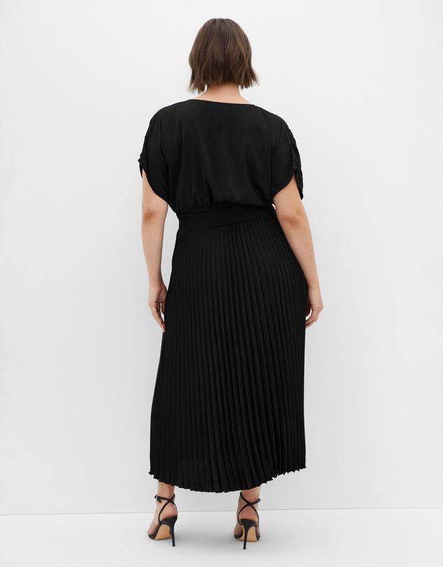 City Chic - Elia Pleat Dress