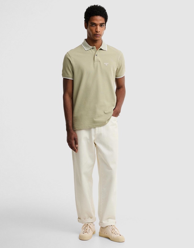 Barbour - Denwick Tipped Tailored Polo Shirt