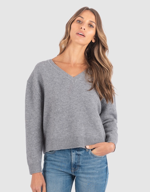 CAMIXA - Viola Merino Wool Knit Jumper Sweater