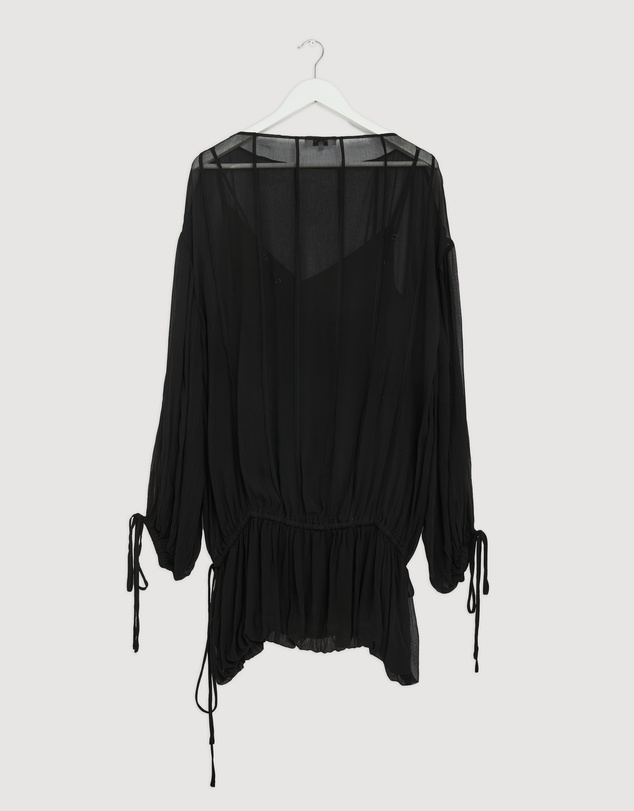 Revibe - Repaired Minima Esenciales Rory Panelled Mini Dress - AU 12