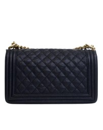 Pre-Loved by Azura Reborn - Pre-Loved Old Medium Quilted Caviar Boy Flap