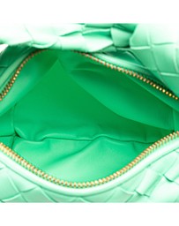 Pre-Loved by Azura Reborn - Pre-Loved bottega veneta Woven Leather Top Handle Bag Knotted Detail Stylish Handbag