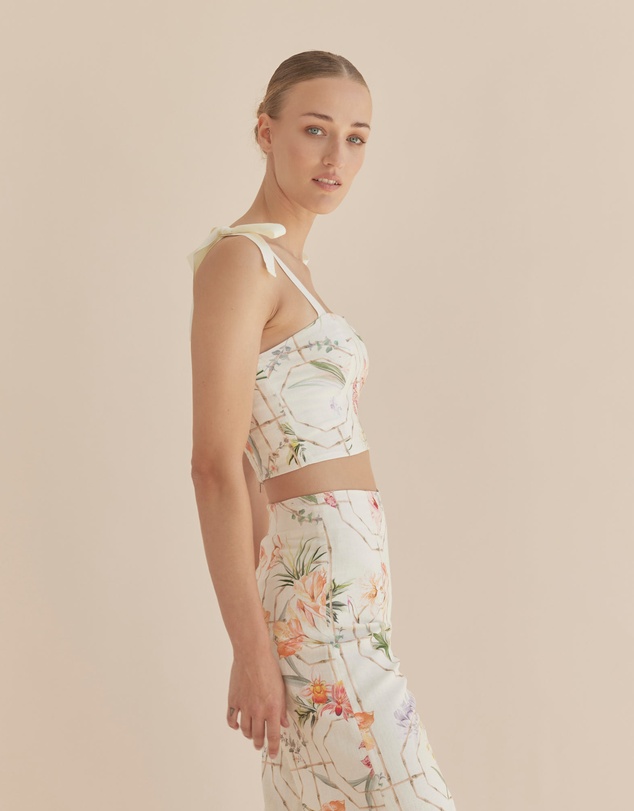 Amelius - Orangerie Crop Top