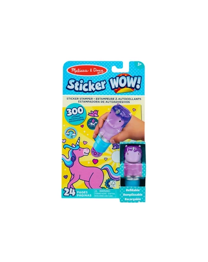 Melissa and Doug - Sticker WOW! Activity Set - Purple Unicorn