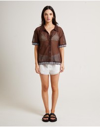 Insight - Dimension Crochet Short Sleeve Shirt