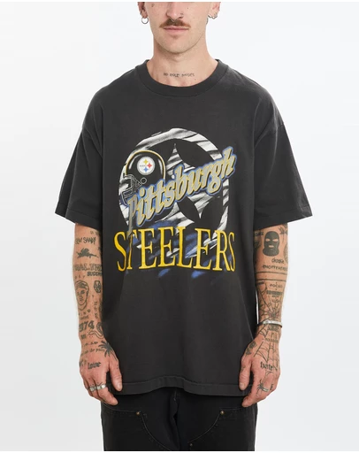 Vintage by The Real Deal - Pre Loved - Vintage 90s NFL Pittsburgh Steelers Tee