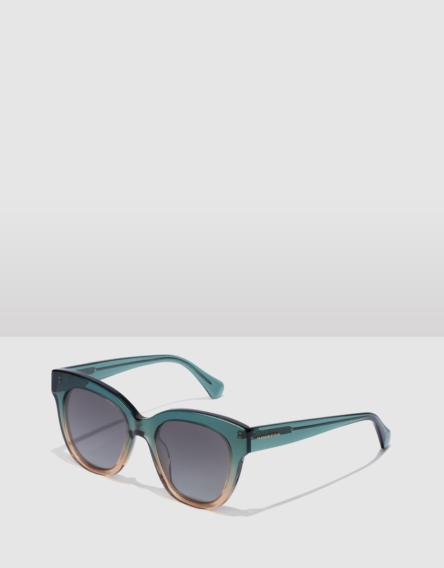Hawkers Co - HAWKERS - Green Champagne AUDREY Sunglasses for Men and Women UV400