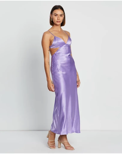 Third Form - Crush Bias Tri Midi Dress