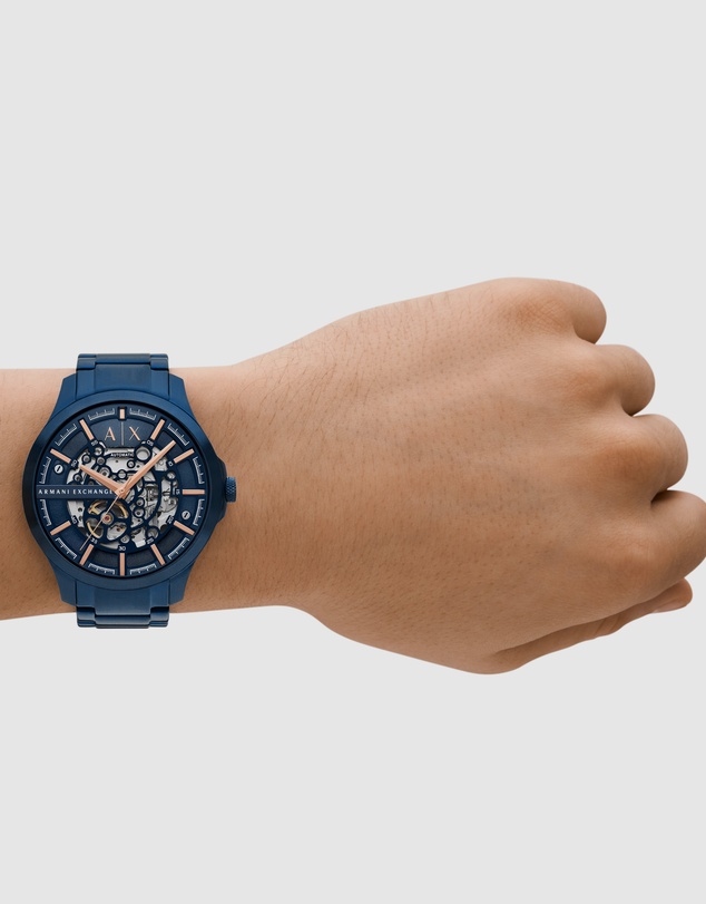 Armani Exchange - Blue Analogue Watch