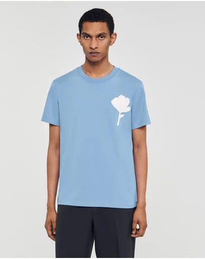 Sandro - Layered Flower Tee Shirt