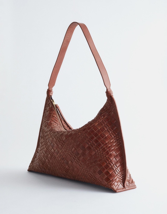 & Other Stories - Interwoven Leather Tote Bag