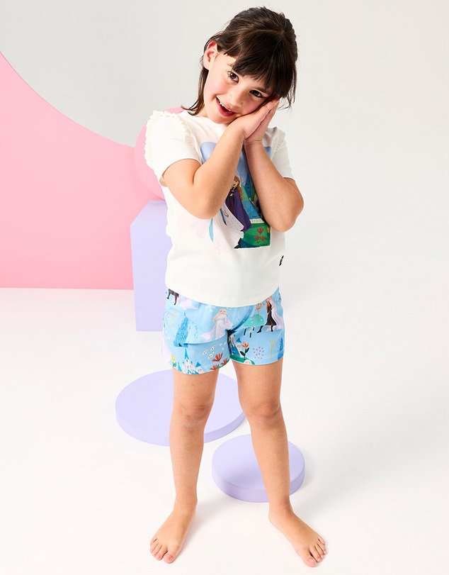 Rock Your Kid - Frozen Frill Short Pyjamas - Kids-Teens