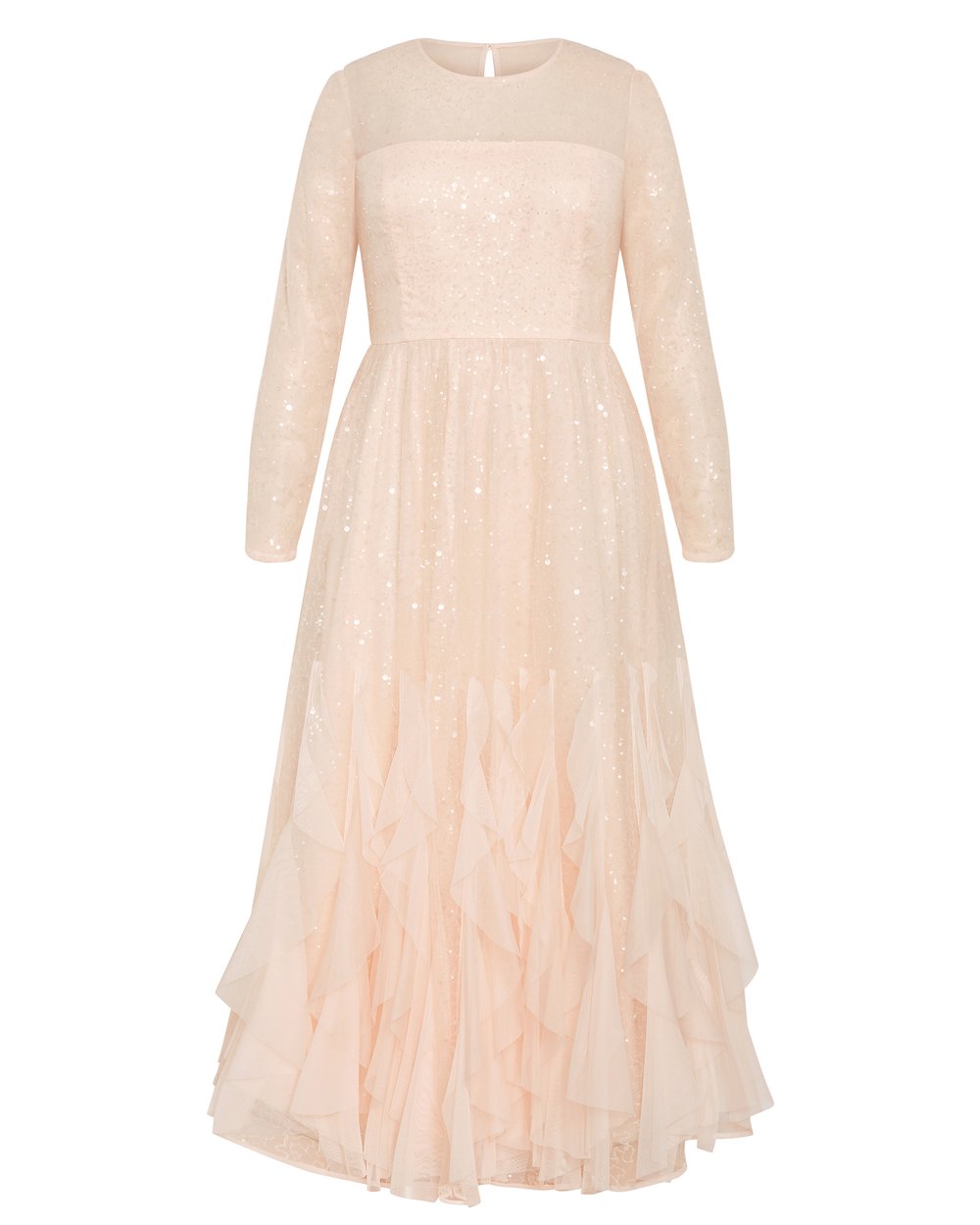 Plus size Schiffer Maxi Dress - soft gold by City Chic Online | THE ICONIC 
