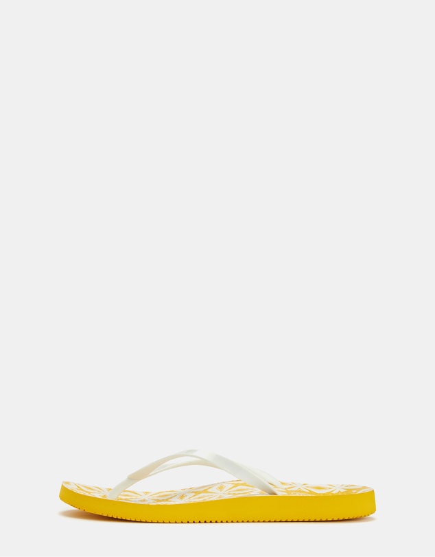 Vionic - Noosa Print Toe Post Sandal - Yellow