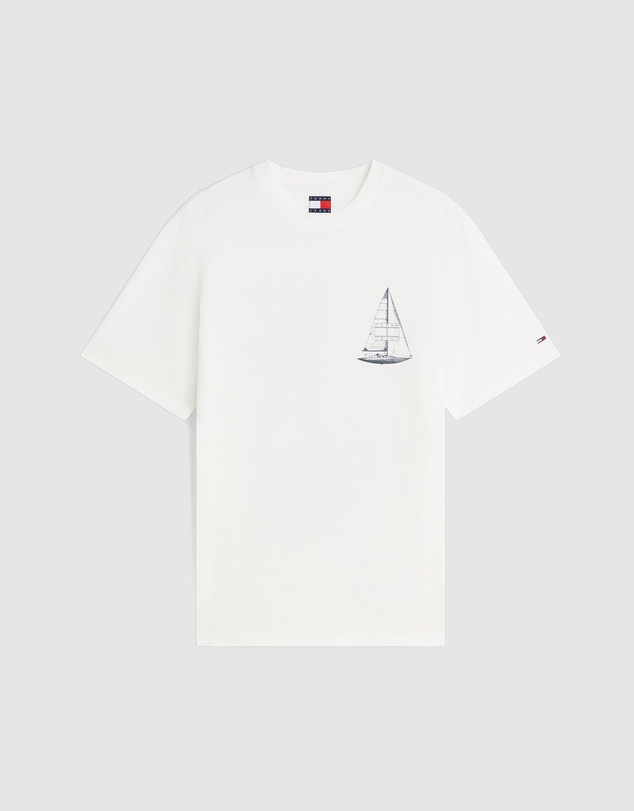 Tommy Jeans - Relaxed Sailboat Shortsleeve Tee