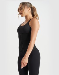 Core Trainer - 9 Flexi Steel Boned Aggressive Zip Waist Trainer