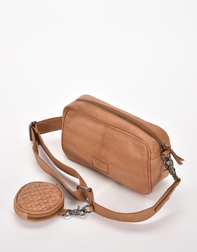Cobb & Co - Millner Woven Leather Camera Bag