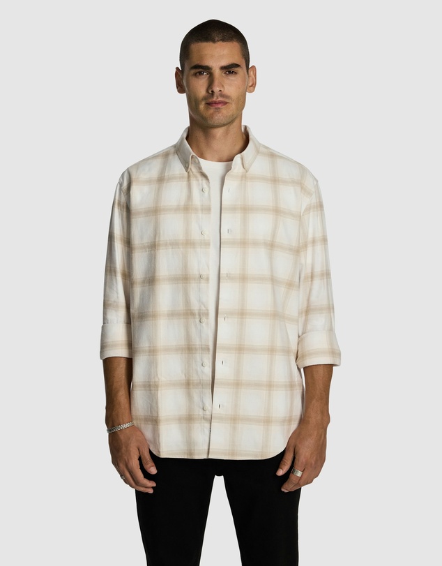 yd. - Wade Check Relaxed Shirt