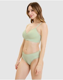 Sans Complexe - Agathe Comfortable Padded Wirefree Bra with Lace