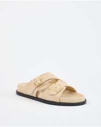 Sol Sana - Sato Footbed Taupe Suede