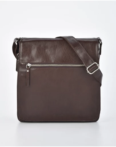 Cobb & Co - Notting Leather RFID Expandable Satchel