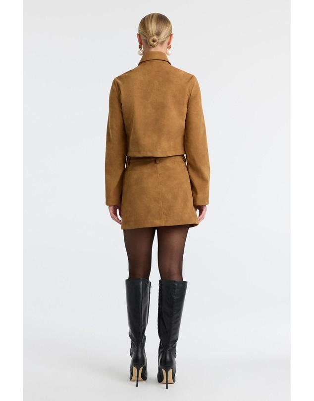 Bardot - Lorenzo Croc Vegan Suede Shirt