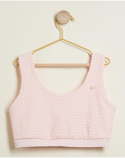 Rose Quartz Gingham