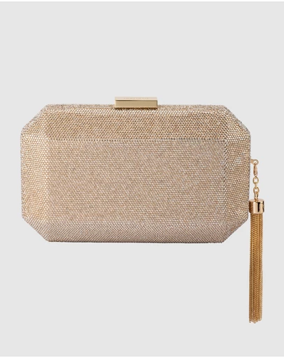 Olga Berg - Gia Crystal Clutch