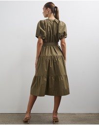 Lindsay Nicholas New York - Cotton Joan Midi Dress