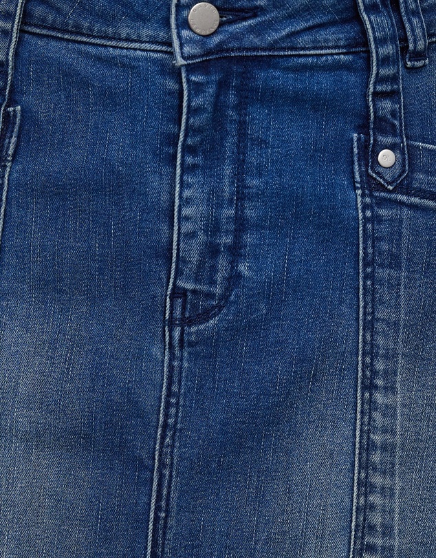 David Lawrence - Olson A Line Denim Skirt