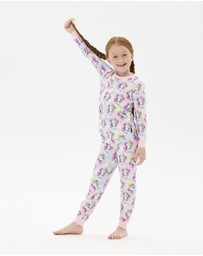 Rock Your Kid - Unicorn Pony Long Sleeve Clara Sleep Set