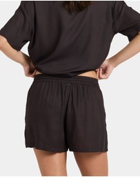 Volcom - Womens Florez Elastic Waist Shorts