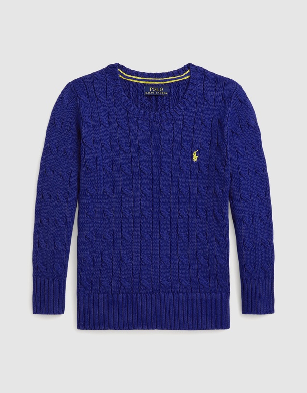 Polo Ralph Lauren - Cable-Knit Cotton Sweater - ICONIC EXCLUSIVE - Kids