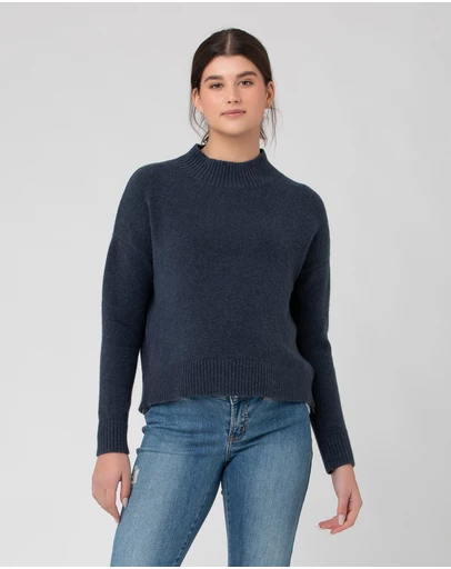 Ripe Maternity - Jade Crop Nursing Knit