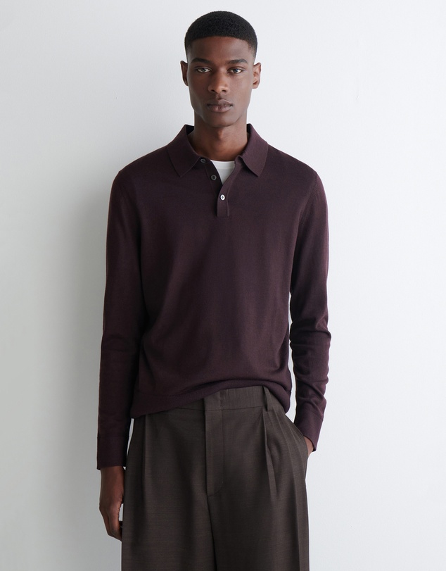 COS - Slim Merino Wool Polo Shirt