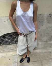 CAMIXA - Bermuda Linen Shorts Jorts