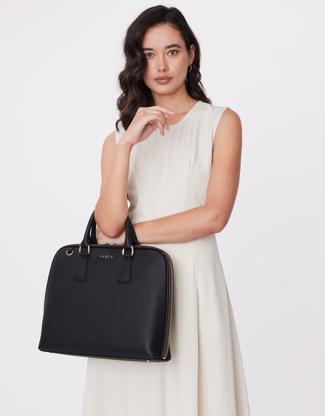 SABEN - Parker Leather Briefcase