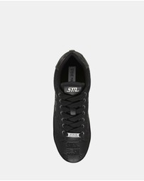 Steve Madden - On-Stage Black/Pewter Sneakers