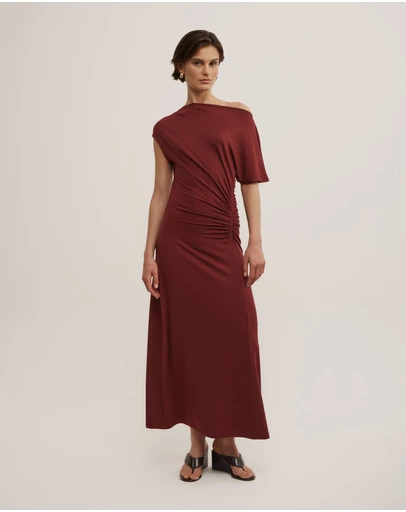 Witchery - Drape Asymmetric Jersey Dress