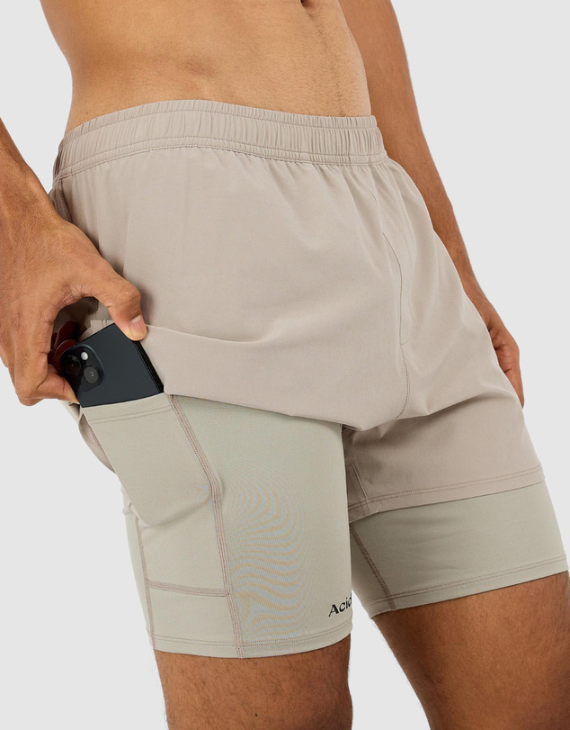 Acid Running - 2 In 1 Shorts - ICONIC EXCLUSIVE