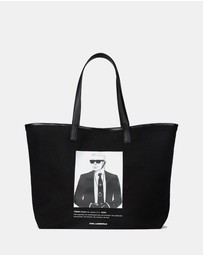 Karl Lagerfeld - K/Essential Karl Artwork Tote Bag