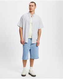 S Double - Stripe SS Shirt