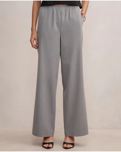 Forever New - Casey Elastic Waist Wide Leg Pants