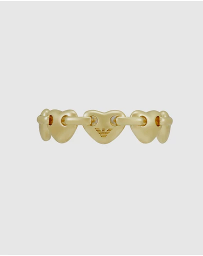 Emporio Armani - Sentimental Gold Ring