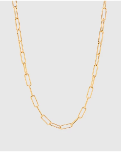 Najo - Vista Chain Yellow Gold Necklace