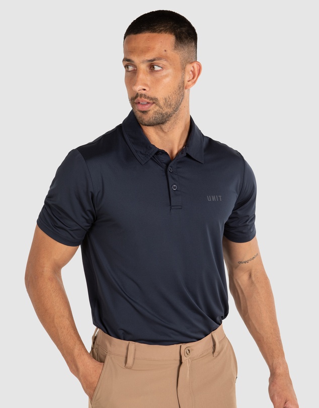 UNIT - ﻿UNIT Mens Pro Flex Polo