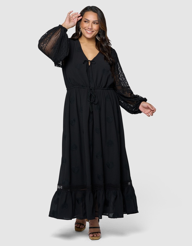 The Poetic Gypsy - Whispering Winds Maxi Dress